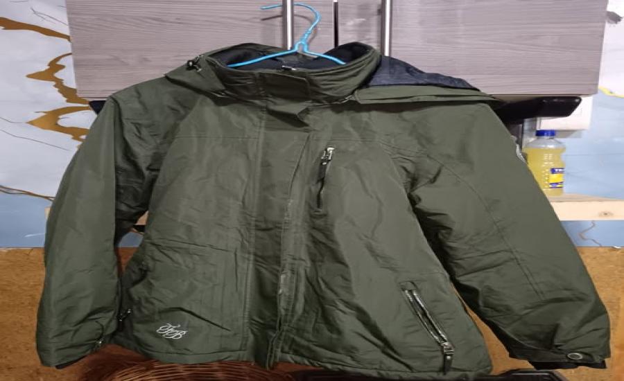 Chaqueta verde talla L