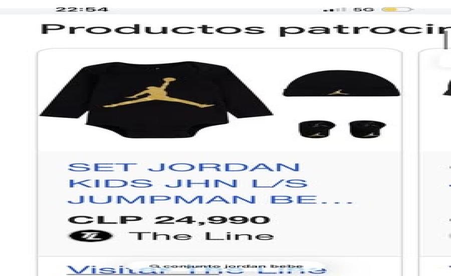 Conjunto bebé marca Jordan