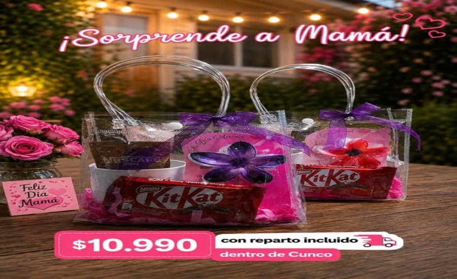 Set de regalo para mamá con taza personalizada