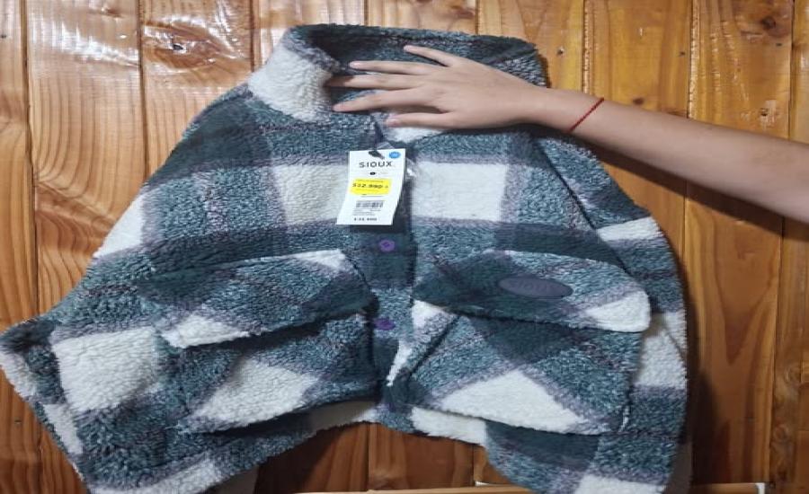 Chaqueta tipo crop Sioux talla M