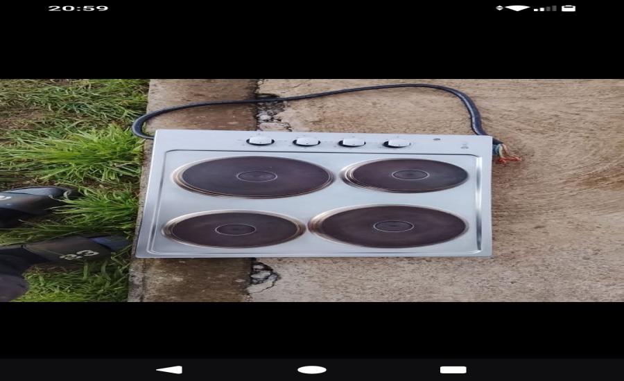 Encimera eléctrica de 4 platos