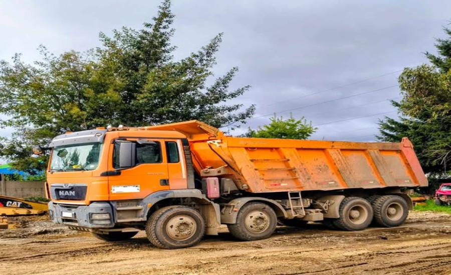 Camión tolva bidireccional MAN TGS 50.480 8x4