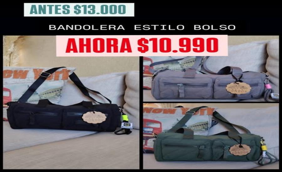 Bandolera estilo bolso