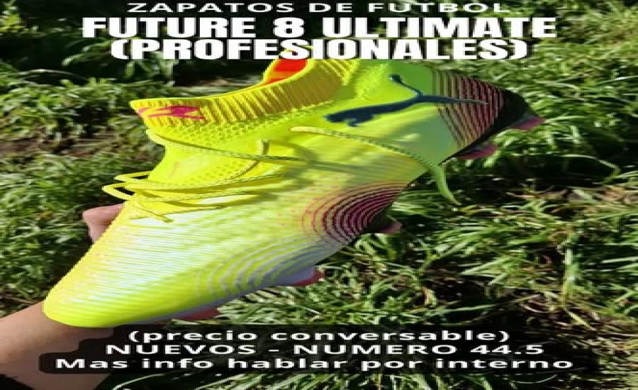 Zapatos de fútbol Puma Future 8 Ultimate talle 43.5 y 44.5