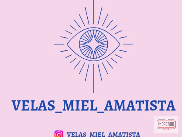 Velas miel amatista logo