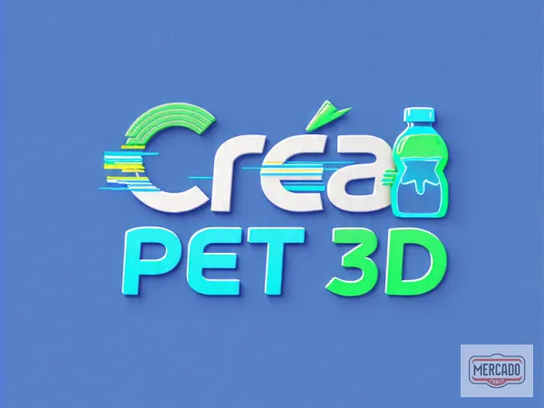 Logo crea pet 3d