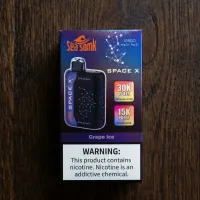 Sea Somk Space X Grape Ice 30K | Vaper Desechable Uva Helada Chile
